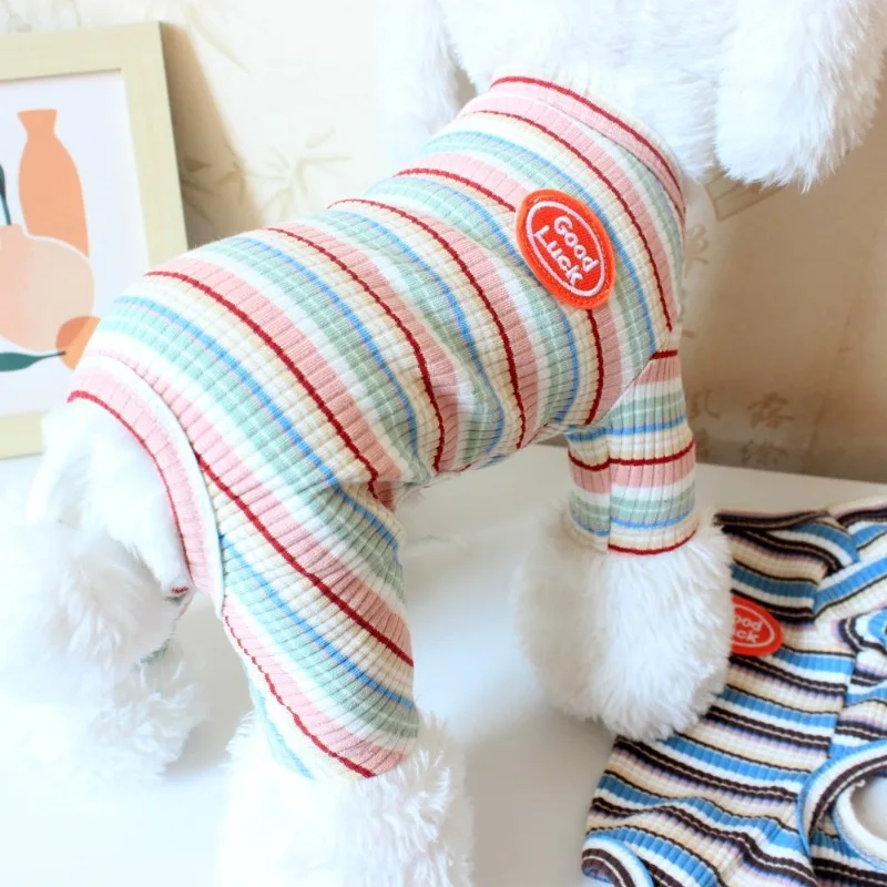 Pet Spring and Autumn Cotton Four-legged Loungewear Comfortable