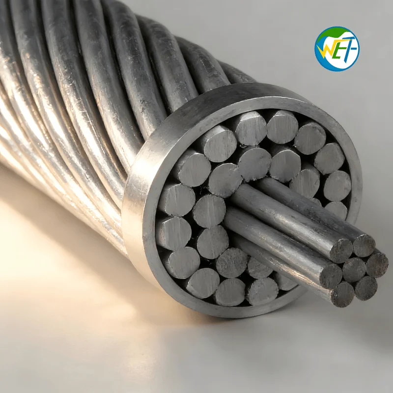 ACSR Aluminum Conductor Wire 7core 13.3mm 35kV High Voltage Overhead Power Transmission Cable ASTM B232