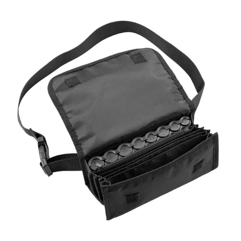 Mehrfach-Gürteltasche mit Euro-Münzfach, tragbare Münzaufbewahrung, Geldbox, Geldbörse für Kellner, Fahrer, Bargeld, Handy, sicher. – Detail 7