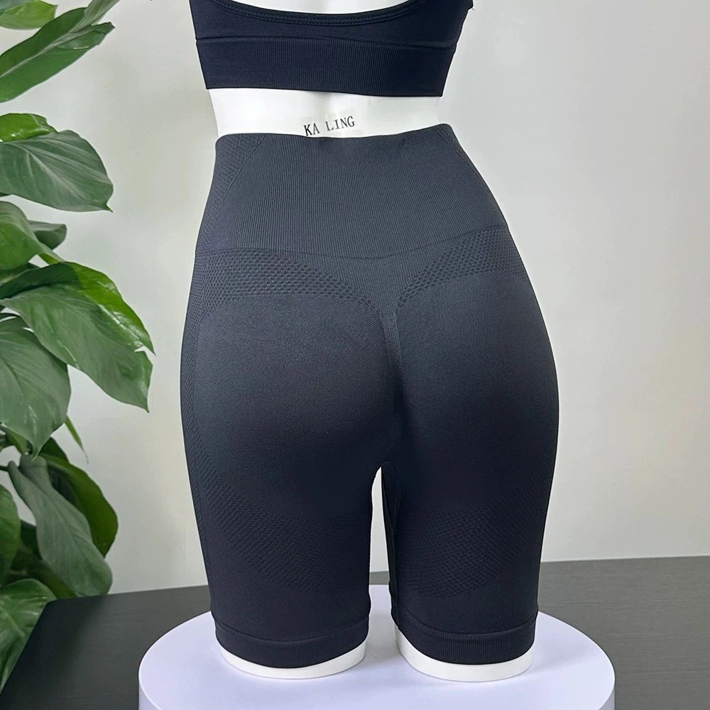 

High Waist Yoga orts Women's Fitn Running Spor Butt Sl Tummy Control Tee-quarter Length Pants for Women