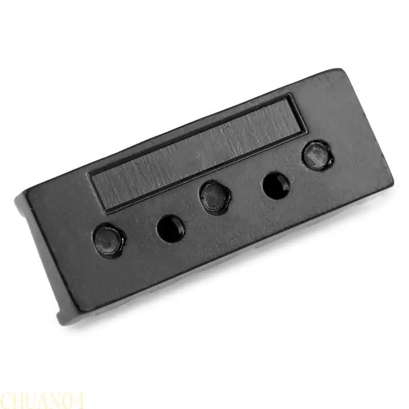

A1A2 Metal Guitar String Locking Nut with Screws&Wrench 42mm Guitar Tremolo Bridge Lock for Electric Guitar Replacement Parts