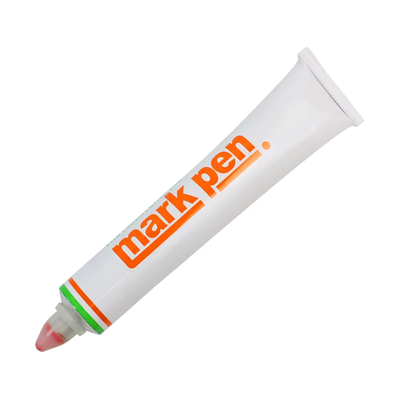 Yellow Oil Pen Markpen Anti-Bleaching and Dyeing Pen Toothpaste PenHigh Temperature Resistant Quick-Drying Non-FadingTextile Pen