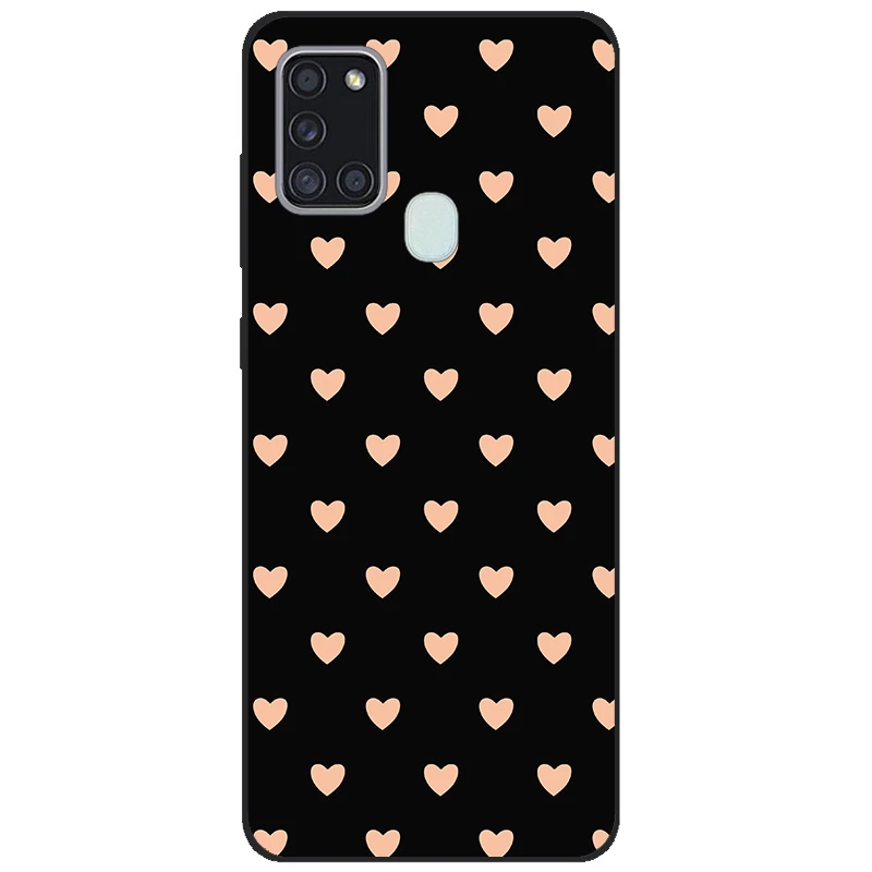 B Case For Samsung A21S Case Phone Cover Silicone Soft TPU Back Cover for Samsung Galaxy A21S Case A 21S A21 S Coque Bumper