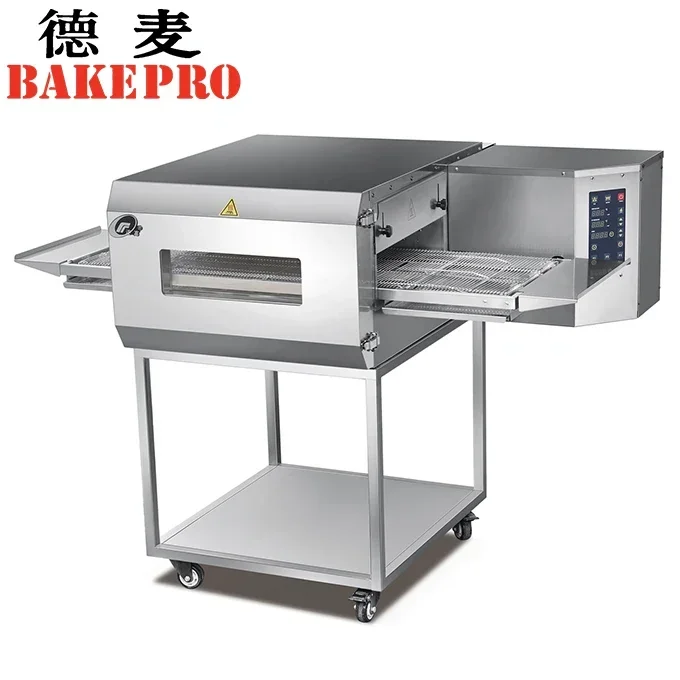 Convección Bakepro, transportador individual, horno de barbacoa, industria, venta al por mayor de china, horno de pizza, transportador de gas