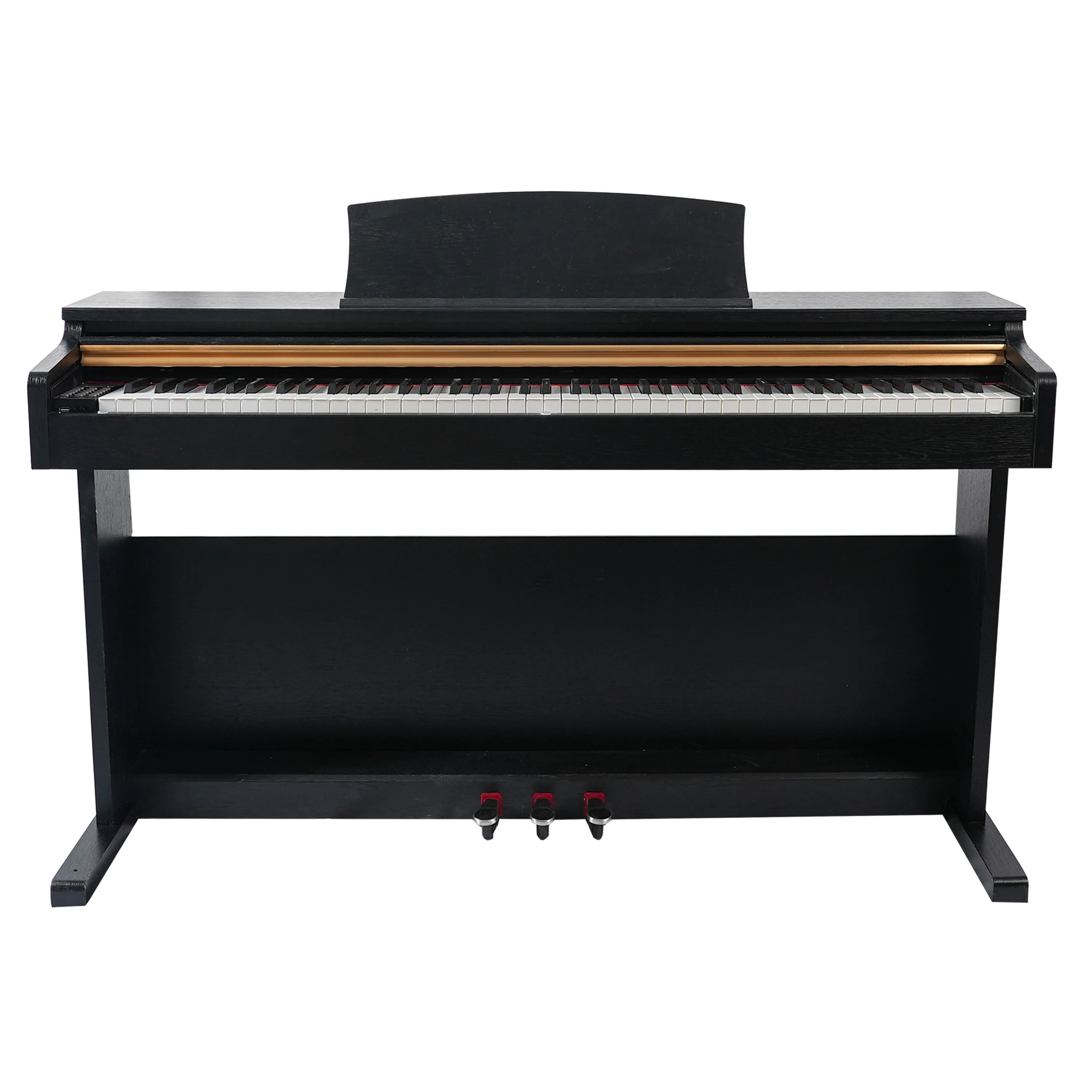 

8802 LED Wooden Hammer 88 Keys Electronic Organ Musical Grand Digital Midi Keyboard Instruments Piano