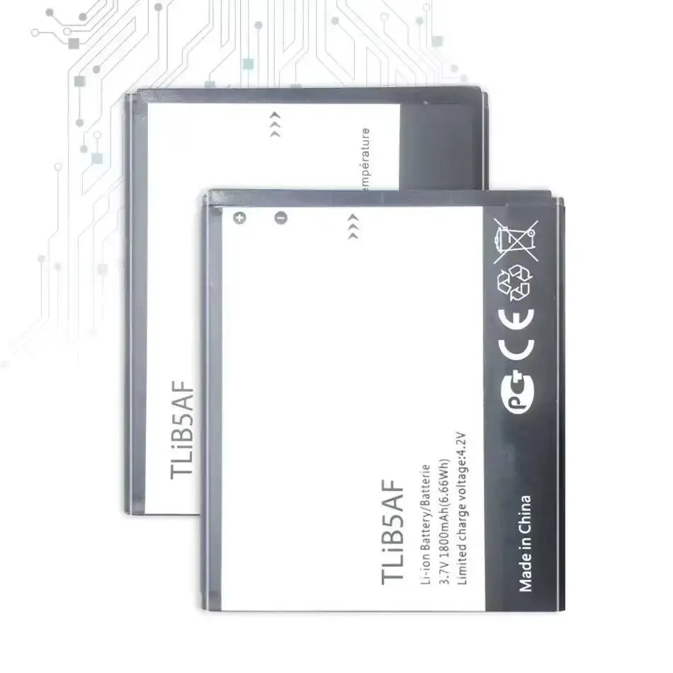 

Аккумулятор TLiB5AF 1800 мАч для Alcatel One Touch Pop C5 OT 5036 5036D 5037 5037D 5037A 5037X, аккумулятор для телефона