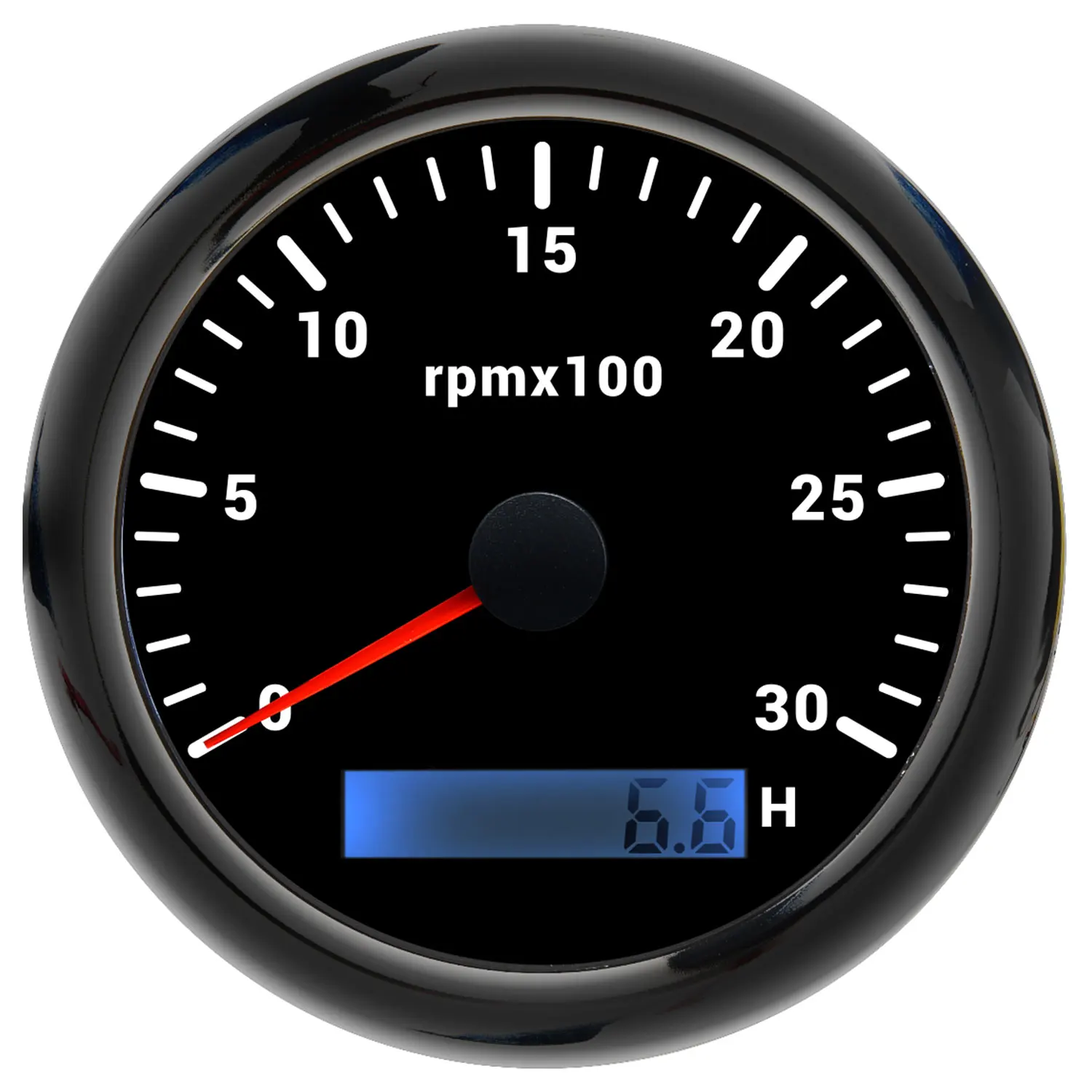 NMEA2000 85mm Tachometer Gauge Boat Engine RPM Auto Marine Tacho RPM Meter Gauges 3K~8K REV Counter LCD Hourmeter NMEA 2000 view 5