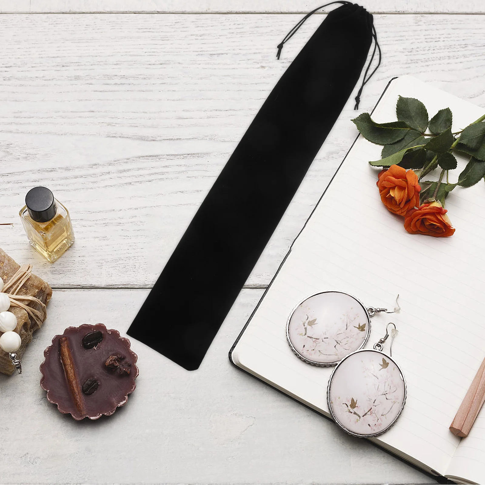 2 قطعة حقيبة تخزين المروحة قابلة للطي غطاء مروحة اليد المحمولة الفانيلا الرباط منظم الجيب حامل العناصر الصغيرة حقيبة رياضية #2