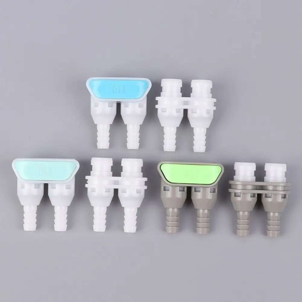 Beauty Instrument Joint CPC Quick Connector Water Injection Joint Double Tube Stop Valve Double Pipe Barb Joint Connector
