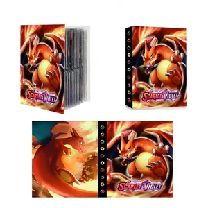 Anime Card Protector Notebook, Charizard, Karte, Brief, MEWTWO -Halter, Ordner der Bindersammlung, Gegenwart, Album, 240pcs 10 Hauptverkaufalbum Ficour - №2