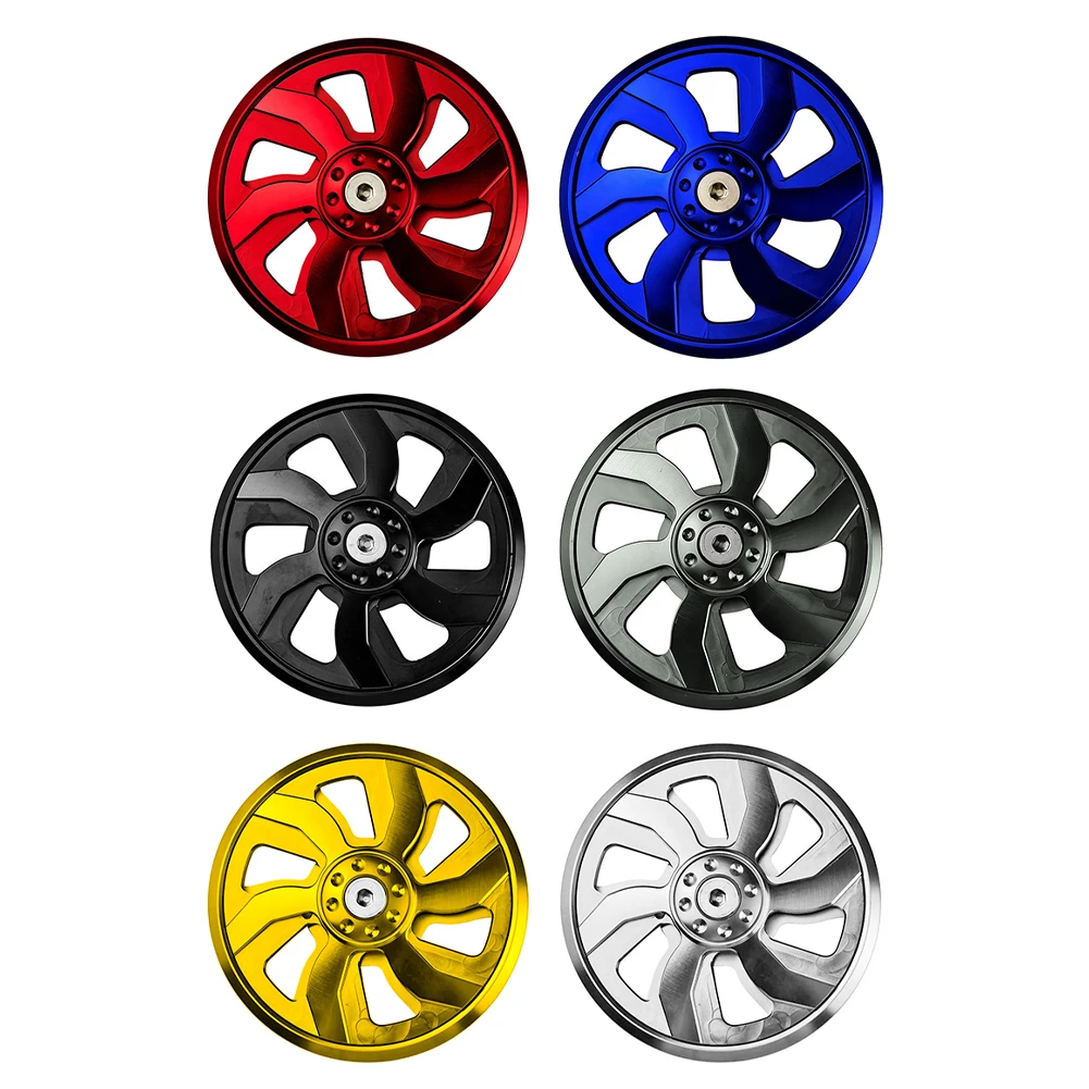 غطاء مروحة من سبائك الألومنيوم لتبريد محرك الدراجة النارية، ملحق مشعاع مزخرف مناسب لنماذج الدراجات النارية #5