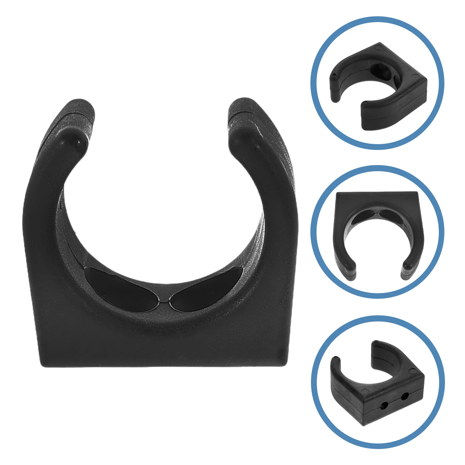 

1pcs Nylon Pipe Clamp For Yacht Boat Marine Rv Durable Compression Resistant Heavy Duty Tube Clamps Household Industrial Use