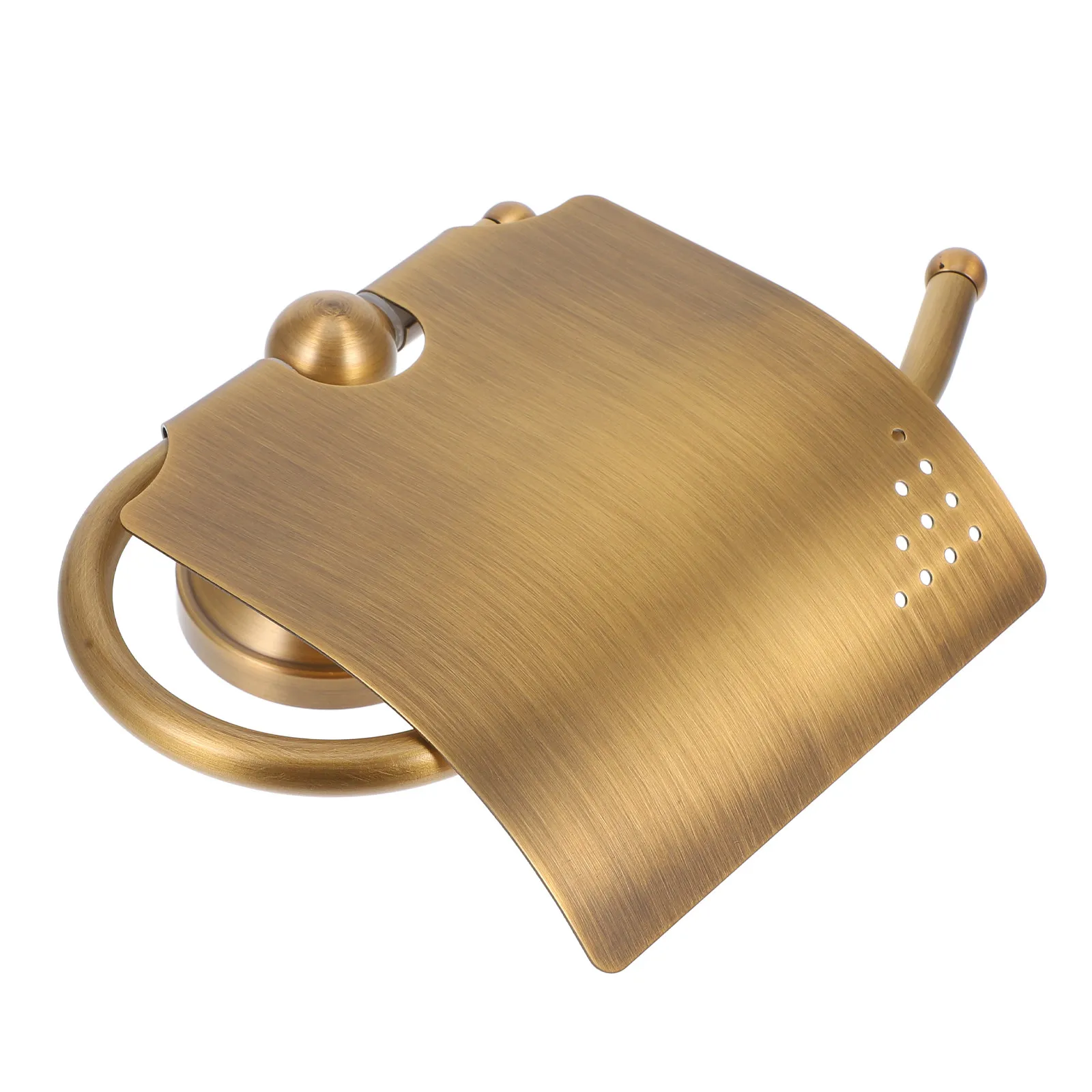 

Винтажный латунный держатель для туалетной бумаги, премиум-класса, медный, настенный, с резным изогнутым дизайном, защита от влаги