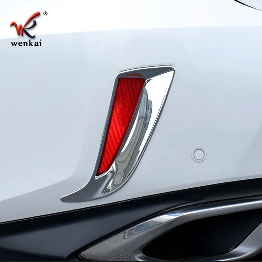 

Car Styling Rear Bumper Fog Lamp Eyebrow Decorative Cover Trim Strips For Lexus NX260 NX350h 2022 Exterior Modified Accessories