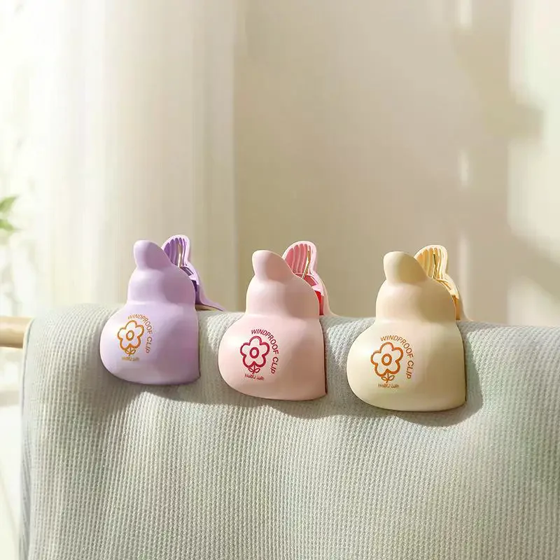 

Beach Towel Clips Reusable Large Windproof Clothes Pegs Plastic Strong Clothespins Laundry Tong For Blankets Coats Towel