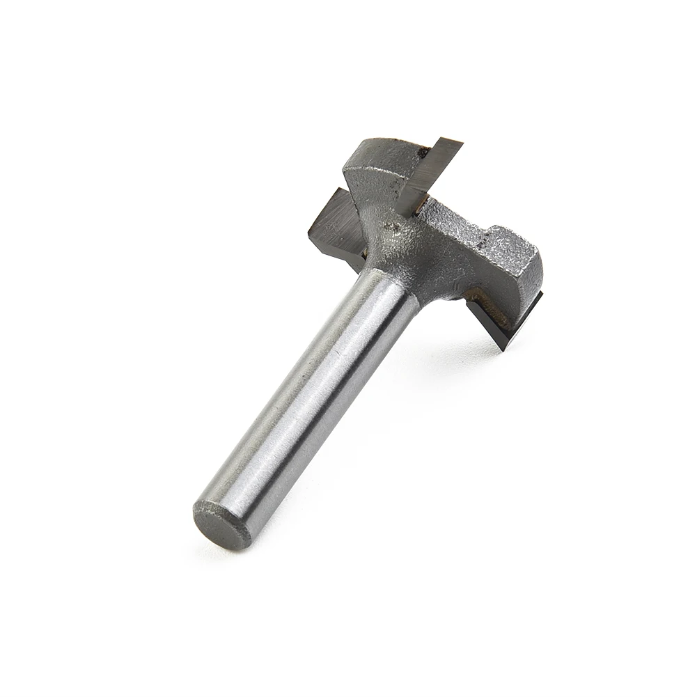 Silver Router Bit Surfacing Milling cutter Rotary Tools Woodworking 1/4 Inch Shank 1pc Chisel Cutting Drilling