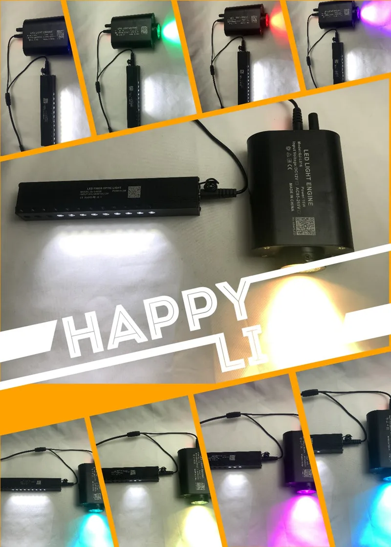 إضاءة مزدوجة الرؤوس البصرية تطبيق ذكي محرك ألياف وميض RF كابل التحكم الصوتي تأثير النجوم أضواء السقف مصباح أدى 28 مفتاح