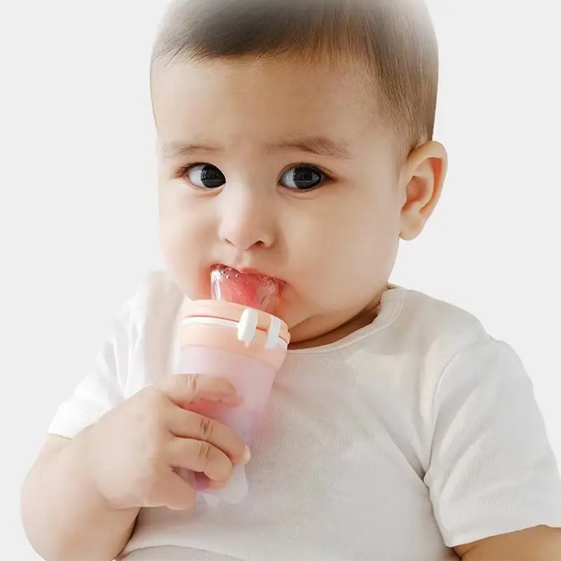 1PCS Baby Spoon Feeder Silicone Spoon Feeding Medicine Baby Cutlery