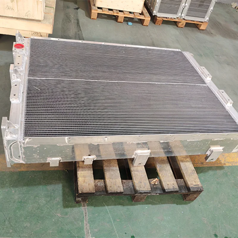 Aluminum Oil Cooler Motorcycle for Automobiles Plastic Machinery Heat Exchanger Mini Excavator Hydraulic Oil Cooler Radiator