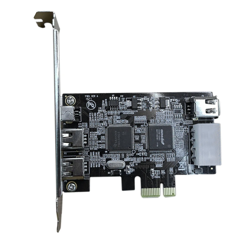 PCI-E1394A Capture Card, Pci-E Interface Tsb43Ab23 Chip Capture Card Supports Windows Xp/7/8/10 Operating System