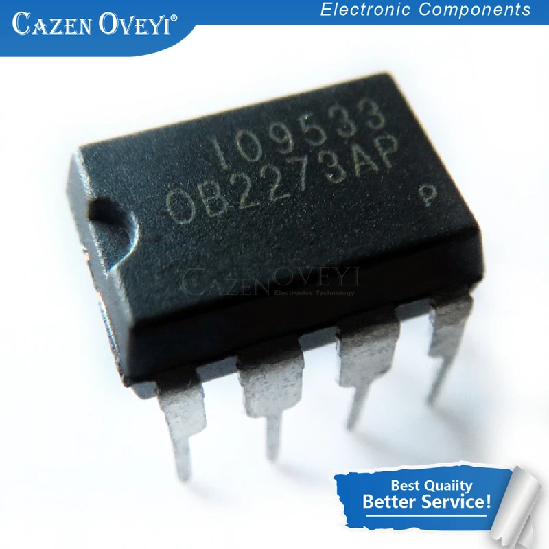 

10 шт./лот OB2273AP OB2273 DIP-8, новая и оригинальная микросхема, в наличии