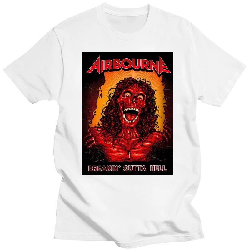 Airbourne Breakin Outta Hell Shirt S-XXL Official T-Shirt Metal Rock Band Tshirt