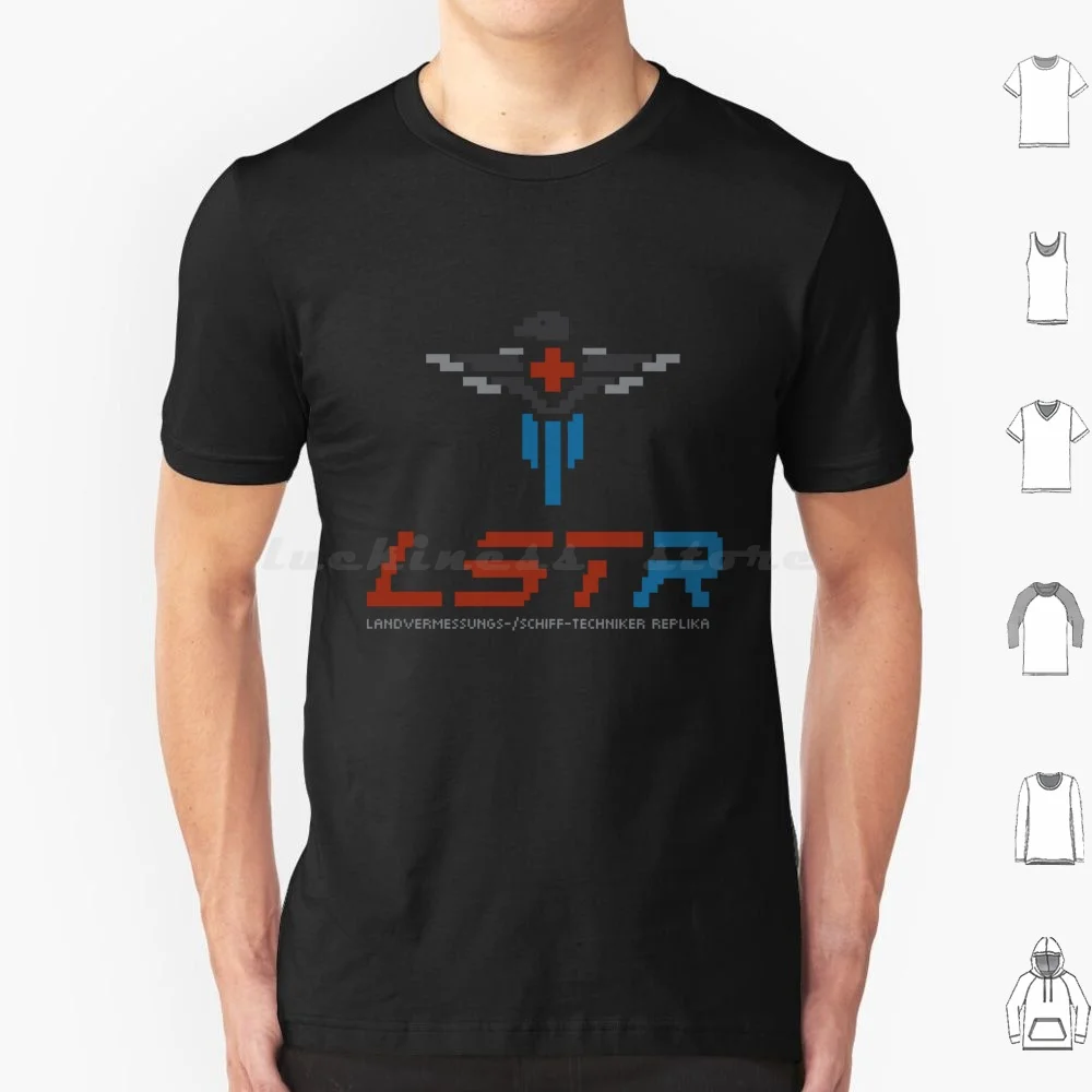Lstr (elster) t-shirt 6xl baumwolle cool tee signalis rose motor indie horror survival videospiele gaming alina seo ariane