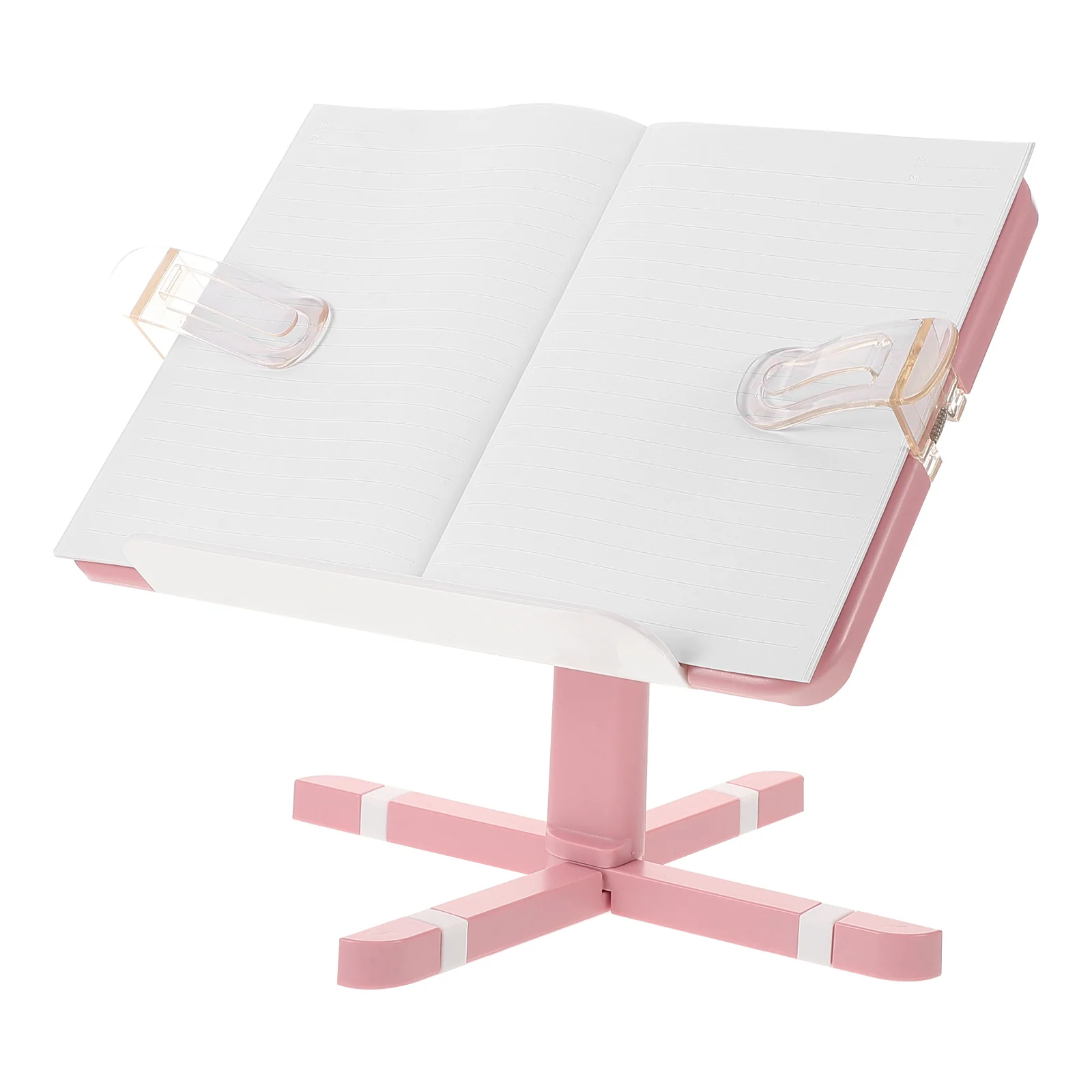 

Portable Sheet Music Stand Foldable Adjustable Desktop Rack For Piano Recipe Tablet Lightweight Plastic Reading