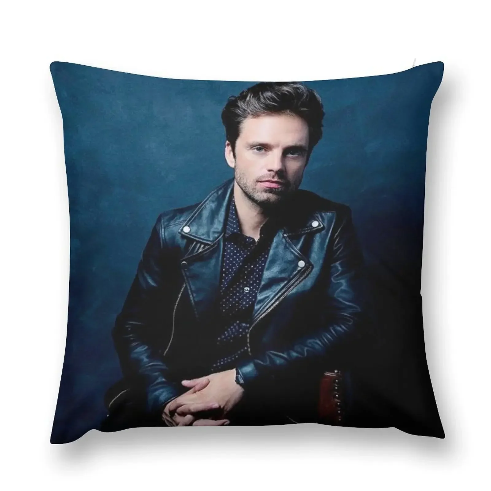 

Sebastian Stan Throw Pillow Decorative Cushions pillow pillowcase Cushion Cover Set Pillow Case