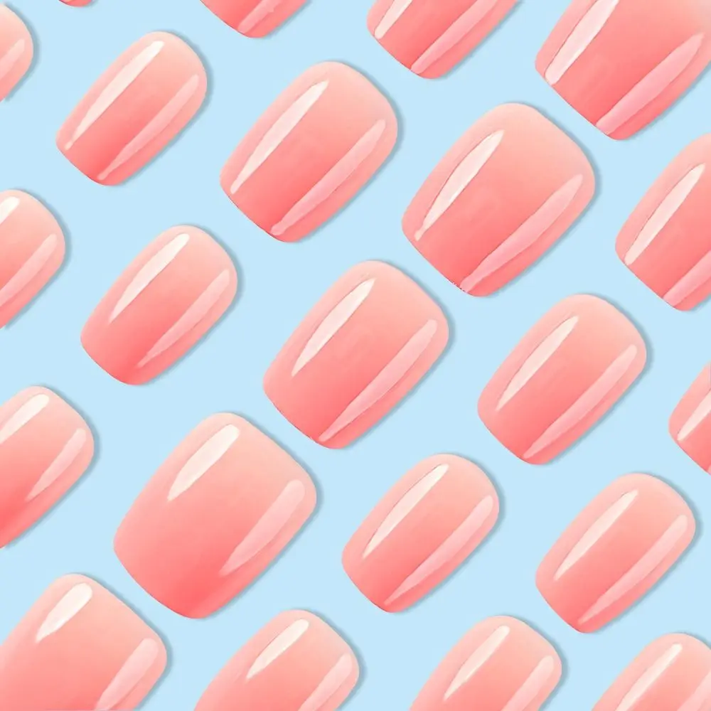 새로운 롱 발레리나 및 스퀘어 인조 손톱 프렌치 블랙 화이트 가짜 손톱 글리터 캣아이 탈부착식 프레스온 네일 DIY