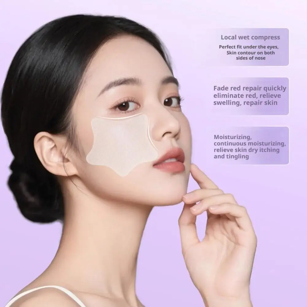 Impacco umido monouso Rimozione di punti neri Cosmetico Impacco bagnato Coperture per gli occhi Maschera facciale Strumenti per la cura della pelle