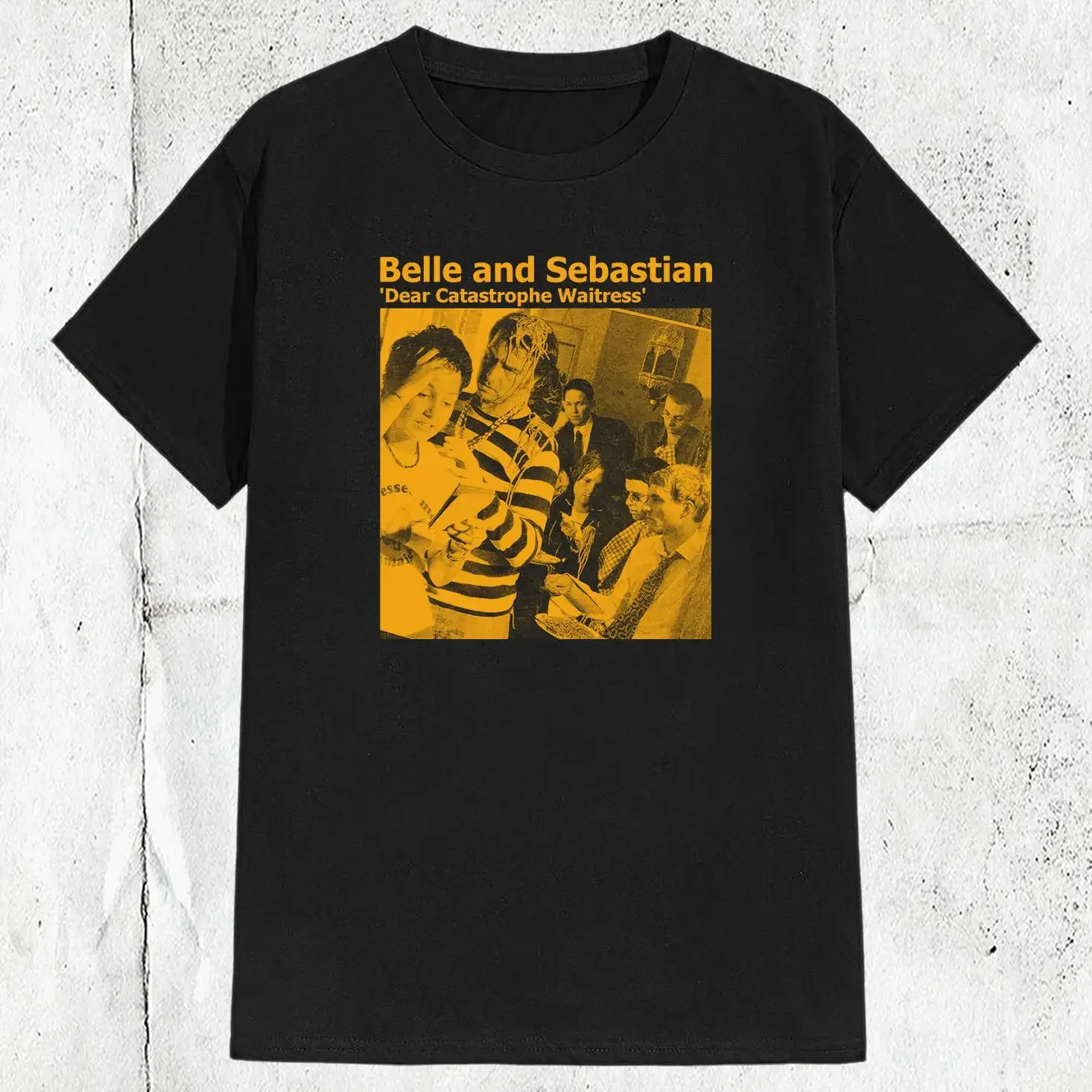 Vintage 80s 90s Belle and Sebastian Band Britpop T shirt