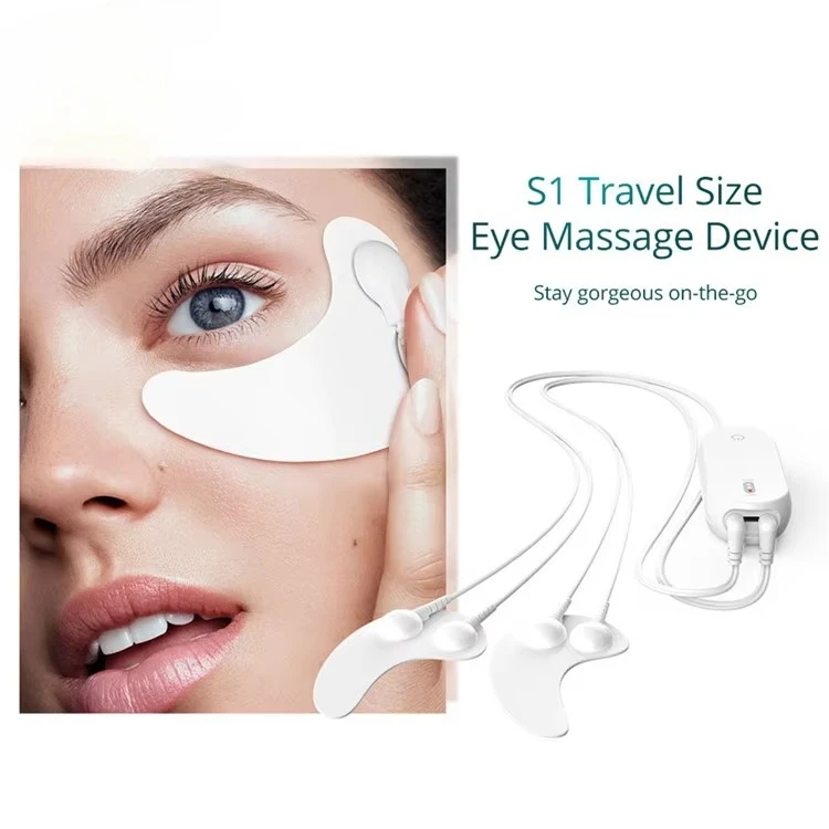 Beauty Skin Care Anti-wrinkle Electric Micro-current Thermal Massage EMS Pad Dark Circles Eye Mask Sticker