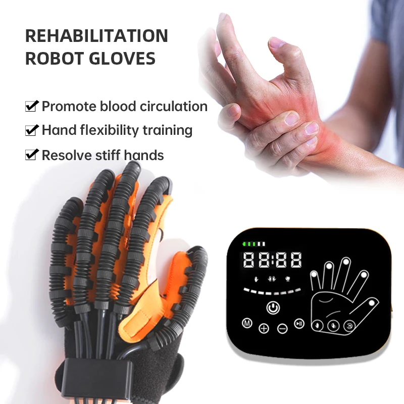 Paralysis Rehabilitation Robot Gloves, Physical Therapy Hands