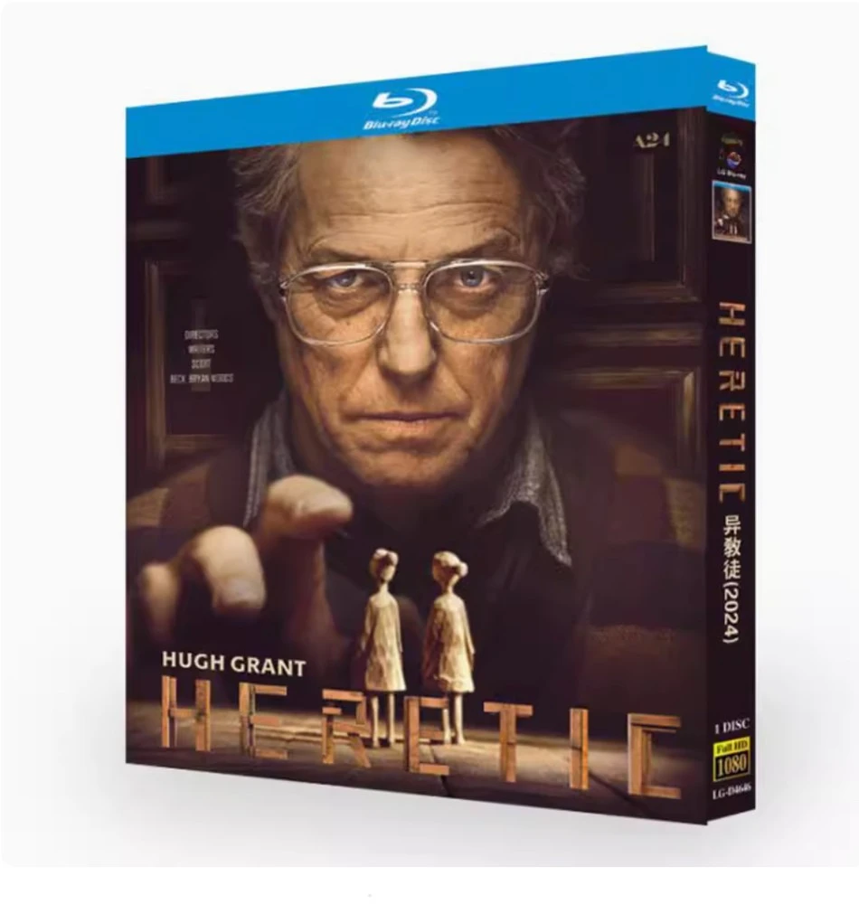 Heretic (2024) Movie TV Film 1-Disc Blu-ray All Region New Box Set English Subtitle