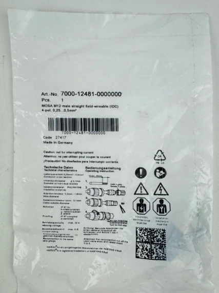 

Brand New 7000-12481-0000000 MKS3PN-5 AC220 G2RV-1-S-DC48 PYFZ-14-E MY4N-GS-C2 Fast delivery