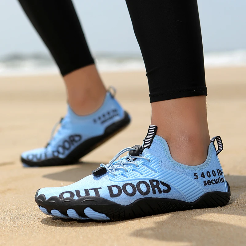 Men Water Shoes Quickly-Dry Gym Sports Surfing Diving Beach Barefoot Aqua Socks Sneakers Women Swimming Snorkeling Yoga Shoes