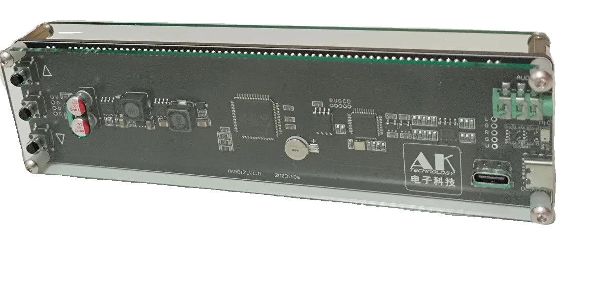 

AK5017 Новая версия музыкального спектра, аудиодисплей спектра, проводка управления звуком спектра ритма световых часов