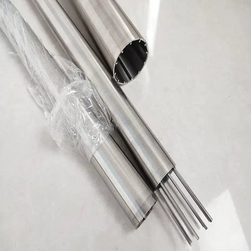 Stainless Steel 304/316L Wedge Wire Liquid Filter Screen ISO CE Certified Custom Sizes 99.9% Efficiency