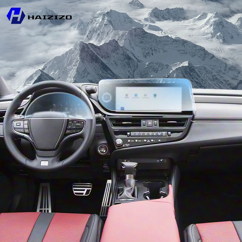 For Lexus ES 350 300h 2021-2024 LCD Screen Anti fingerprint Matte TPU film Car navigation screen protector film Accessories PPF