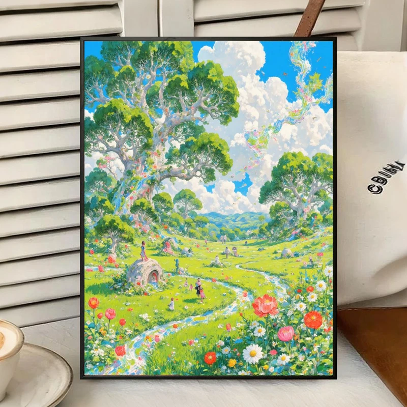 

500/1000/1200/2000PCS Puzzle A Wonderful and Warm World Jigsaw Bedroom Living Room Home Decoration Gift To Family and Friends