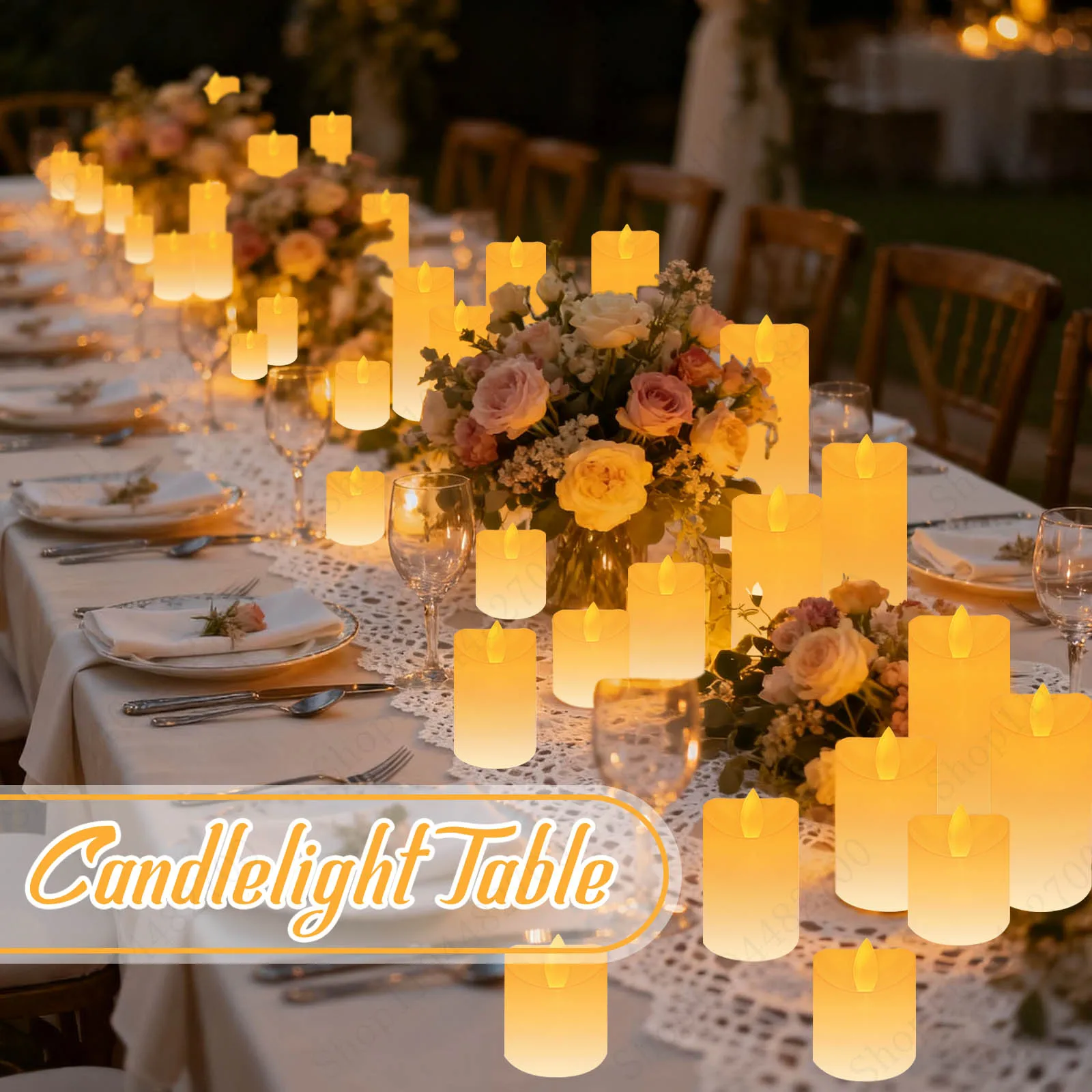 Thumbnail 2 - #29 Latest Decorative Candle Sets Offers