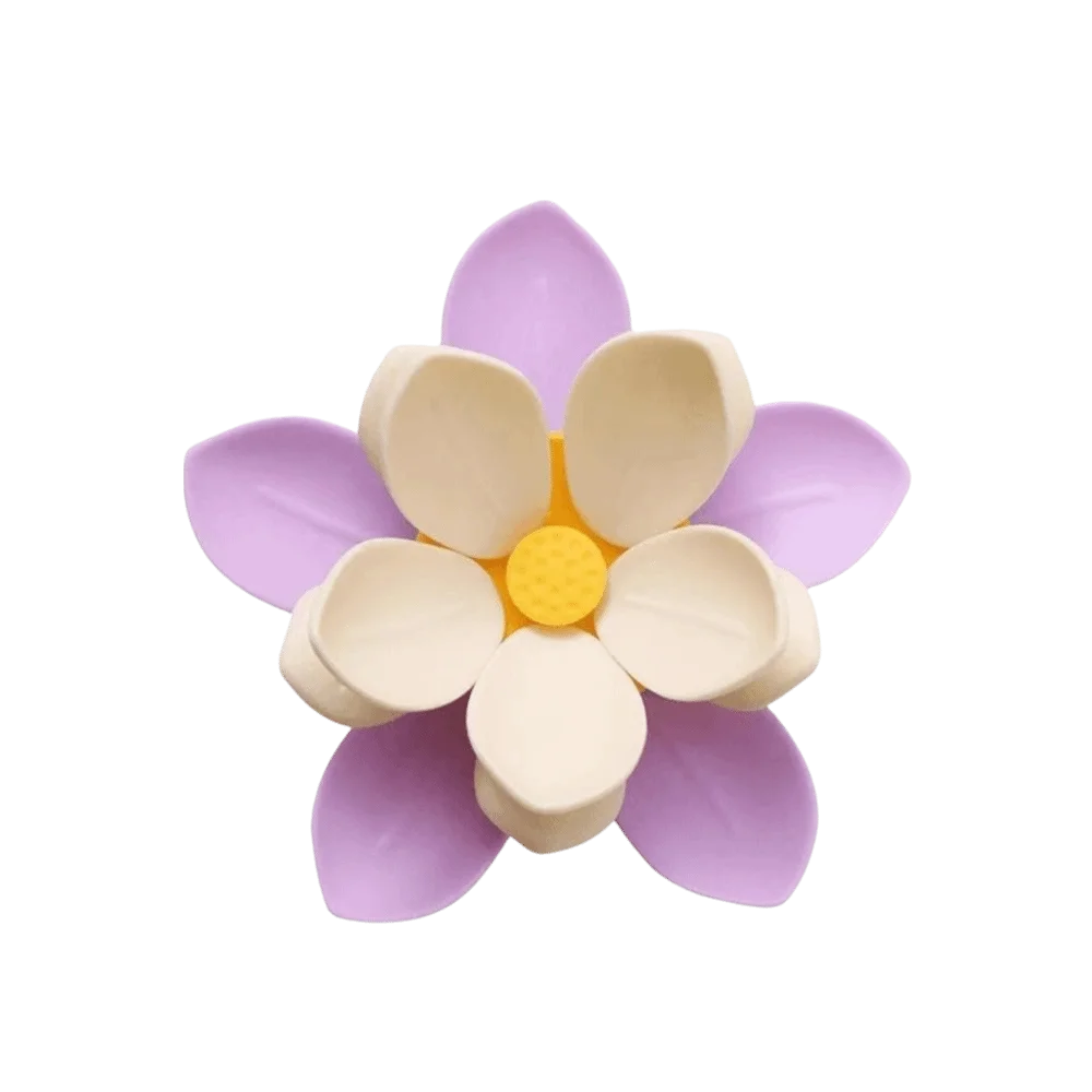 Double-Layer Flowers Magnetic Fridge Magnets 2 in 1 Kitchen Accessories Sealing Clips for Food Storage Multifunctional