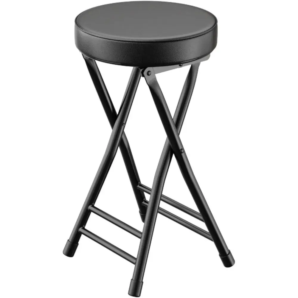 

24-дюймовый мягкий барный стул с грузоподъемностью 300 фунтов для кухни, гостиной, сада и кемпинга