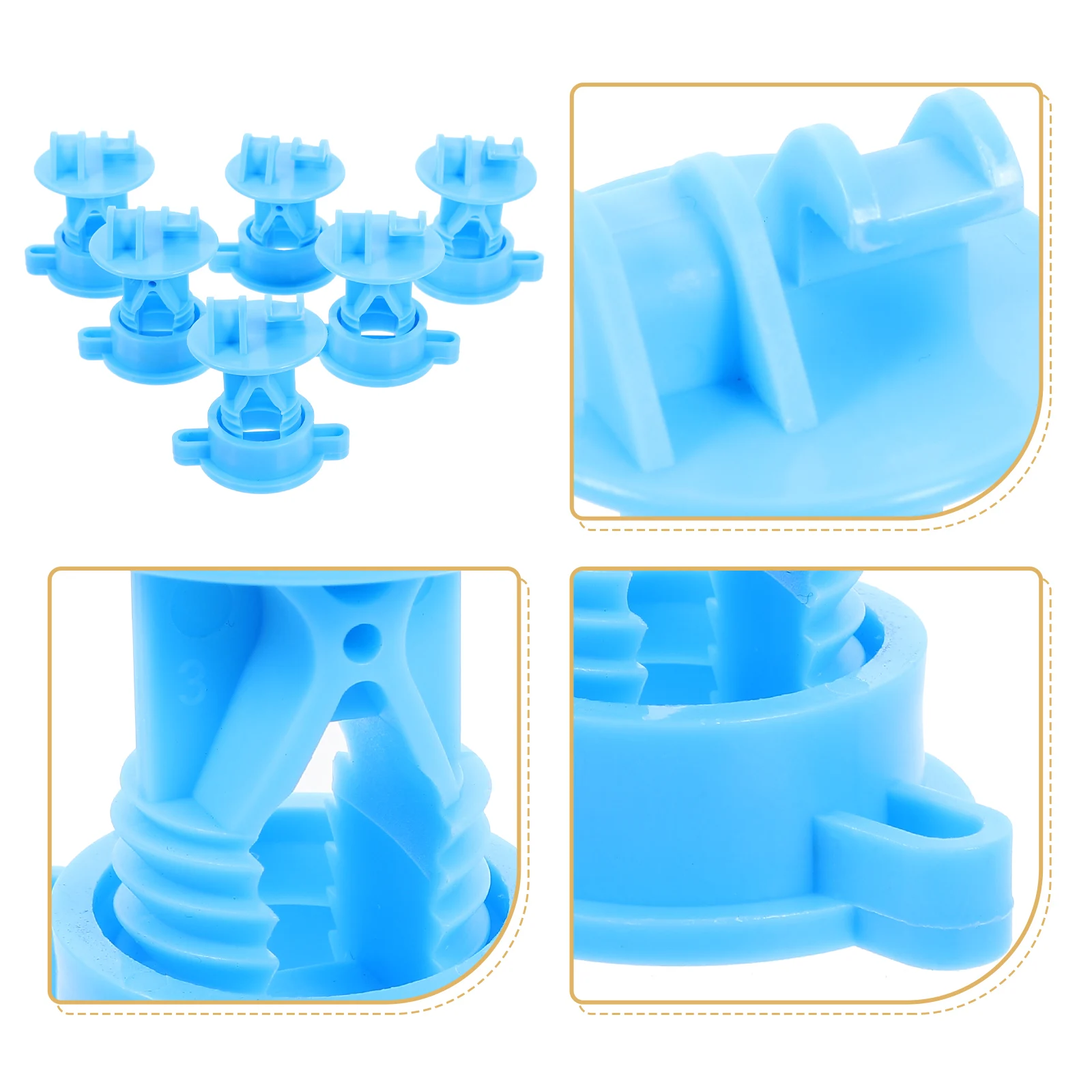 

50pcs Insulator Electric Fence Post Accessories Agricultural Tools Strong Design Long Insulators Fence System