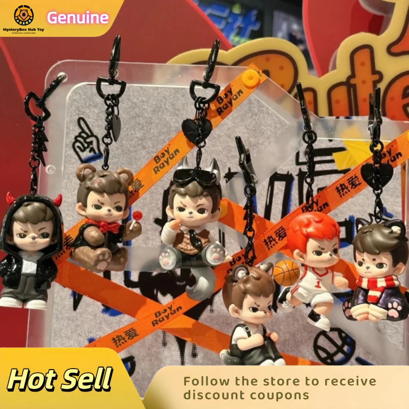 

Genuine Rayan Love Series Pendant Blind Box Cool Cute Models Keychain Bag Pendants Rayan Mystery Box Collectible Toy Trendy Gift