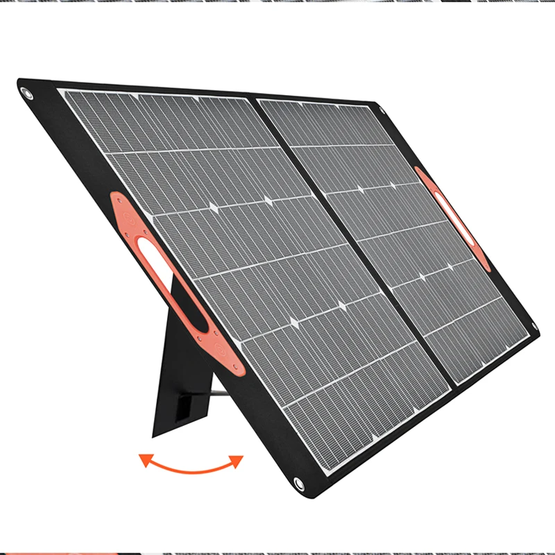 Foldable Solar PanelsFoldable Solar Panel 100W Panel Solar Weather Car Power Station For Camping