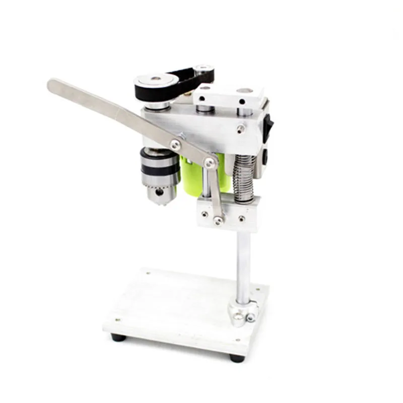 

ConvenientNEW Pure Aluminum Small Bench Drill High Precision Mini Drill Press for Bench Drilling Machine Miniature Small Ben