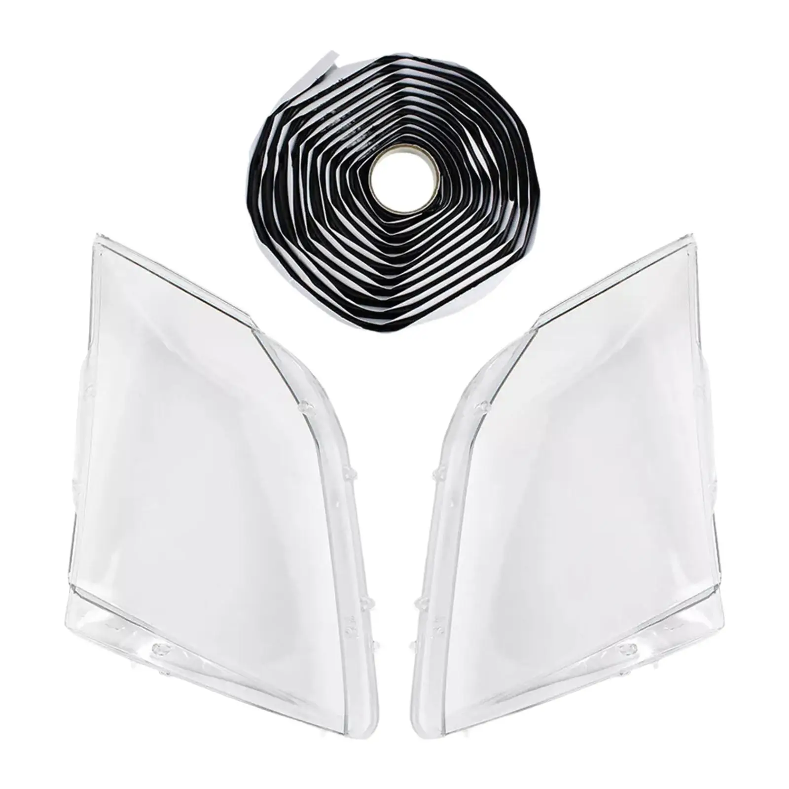 

2Pcs Headlight Lens Cover for Cadillac CTS 08-13 Accessory Spare Parts