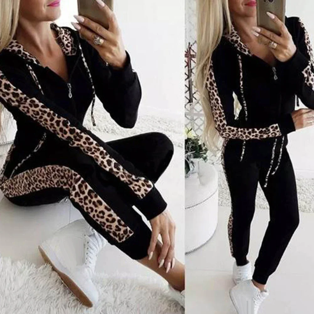 Women's Hoodies sports suit 2 piece women set top and pants tracksuit 2 piece outfits for women pants and top